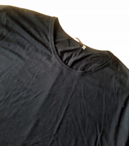 Bluzka tunika czarna basic XXL Zorbe