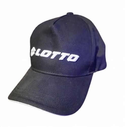 Czapka z daszkiem Lotto czarna one size