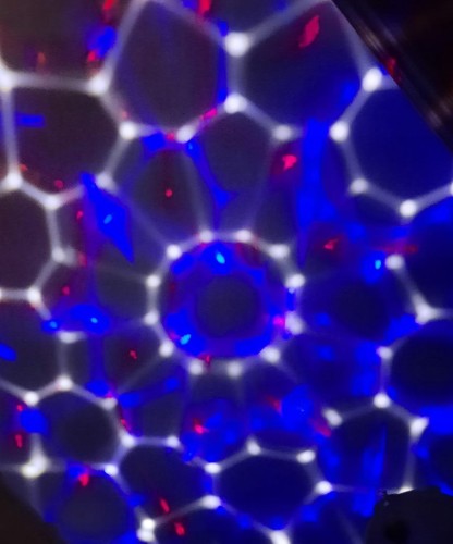 Lampa stołowa LED projektor Kubuś Puchatek