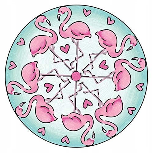 Ravensburger Mini Mandala Designer Flamingi Mandale Klasyczne Kreatywne