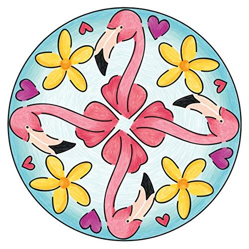 Ravensburger Mini Mandala Designer Flamingi Mandale Klasyczne Kreatywne