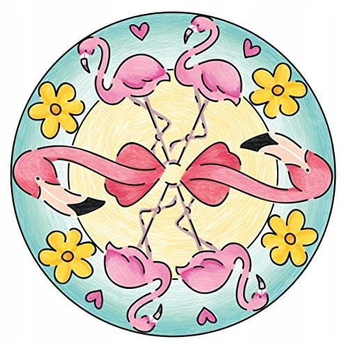 Ravensburger Mini Mandala Designer Flamingi Mandale Klasyczne Kreatywne