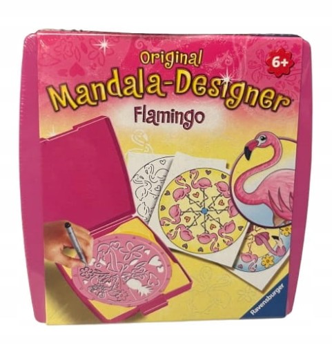 Ravensburger Mini Mandala Designer Flamingi Mandale Klasyczne Kreatywne