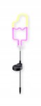 Lód solarny neon lampki ogrodowe Led 70 cm