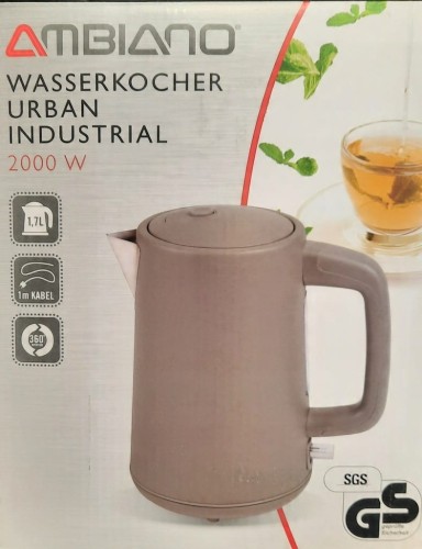 Czajnik bezprzewodowy Ambiano szary 1,7 l 2000 W