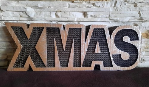 Dekoracja świąteczna Xmas 10 diod 43 x 6,5 x 15 cm
