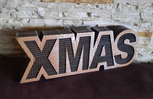 Dekoracja świąteczna Xmas 10 diod 43 x 6,5 x 15 cm