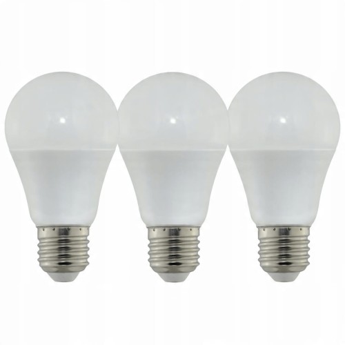 Żarówka x 3 sztuki LED OK 6W E27 mleczna