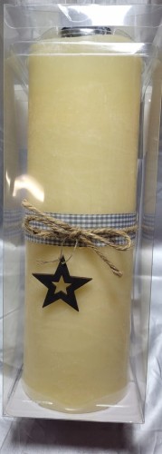 Świeca Led z wosku pszczelego bezzapachowa Casa Deco z pilotem