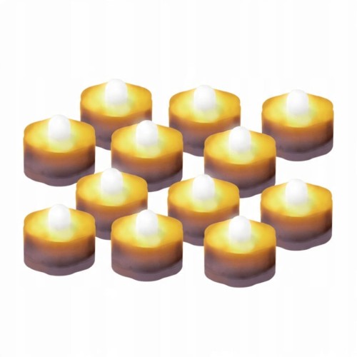 Świeca LED teelight 12 szt 3cm outdoor
