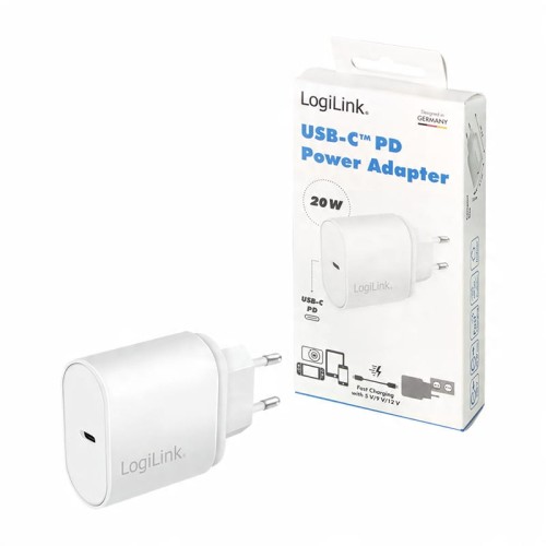 Ładowarka USB LogiLink PA0261 typ C