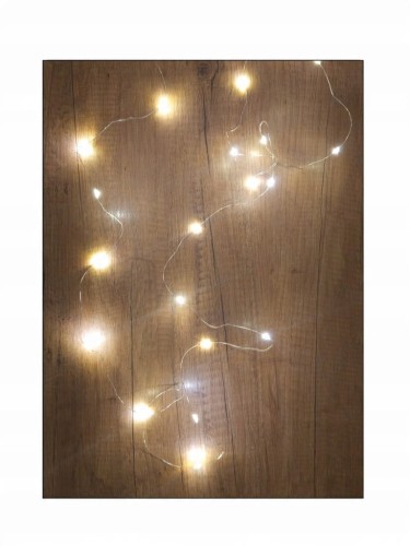 Lampki choinkowe Dekor wewnątrz 1,9 m 20 lampek